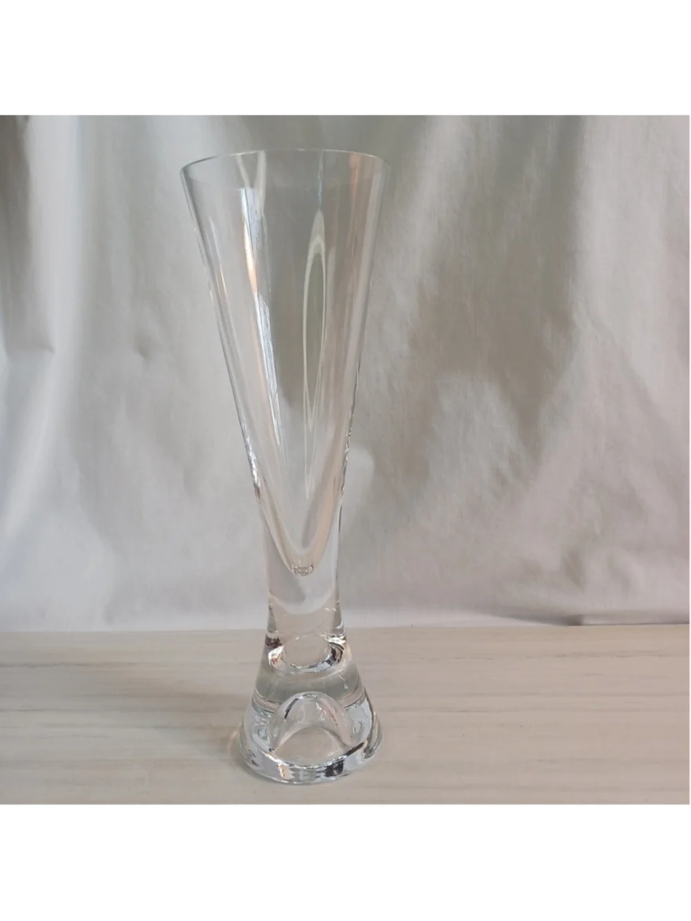 TOM DIXON Tank Champagne Crystal Glass 10.5 Inch